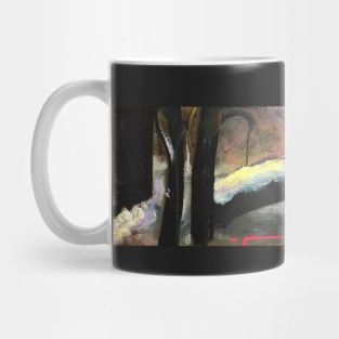 Abstract forest Mug